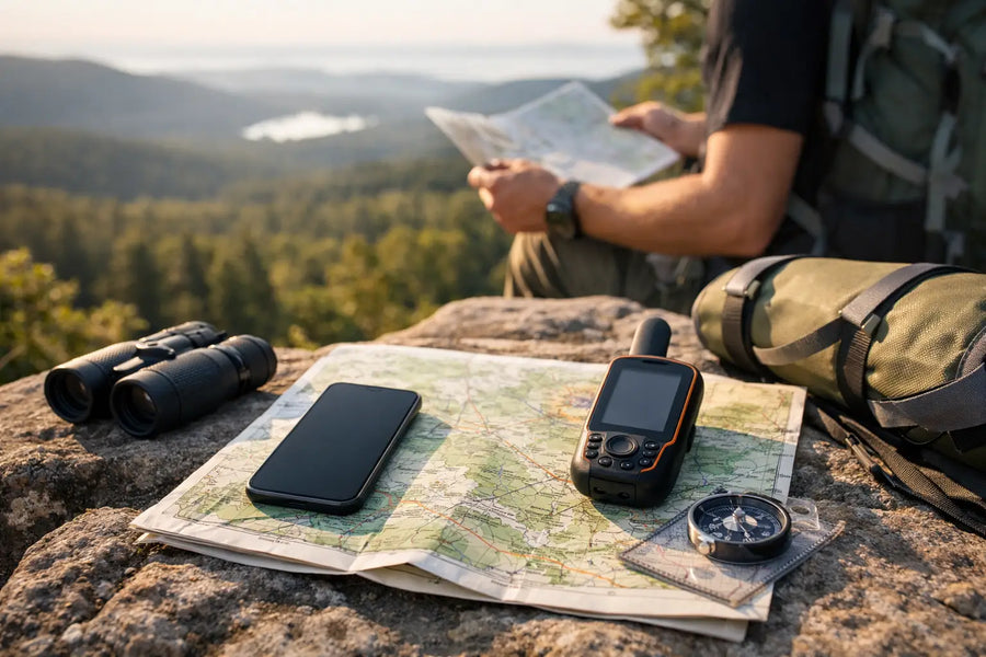 Offline kaarten explorers: plan zonder bereik