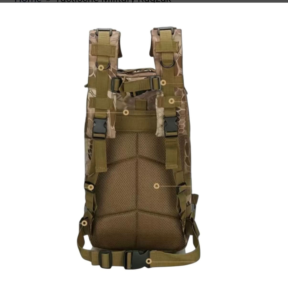 Militaire Rugzak overzicht