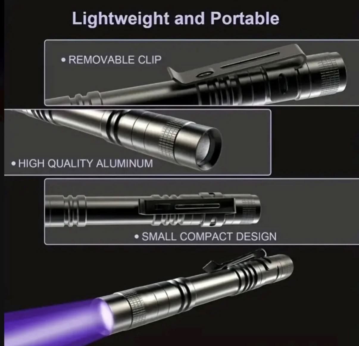 UV Flashlight overzicht
