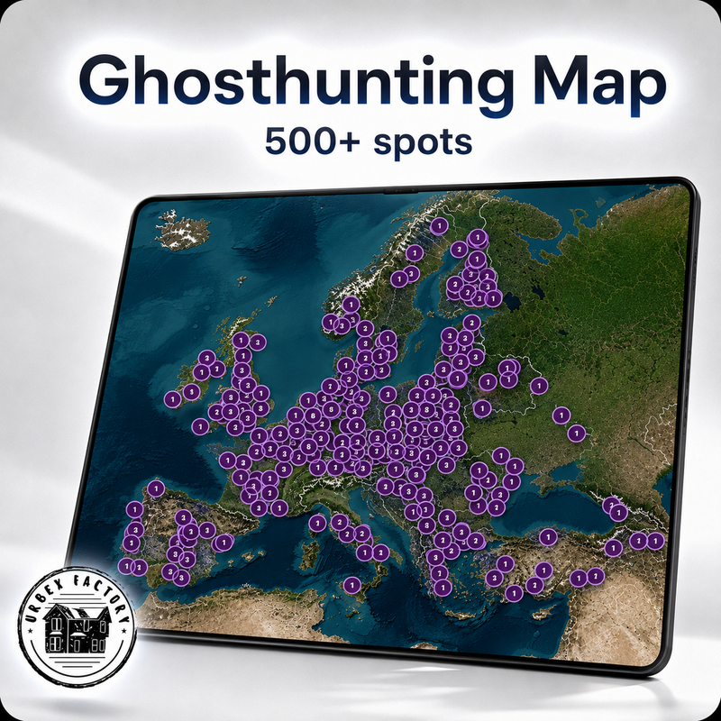Ghosthunting Urbex Map