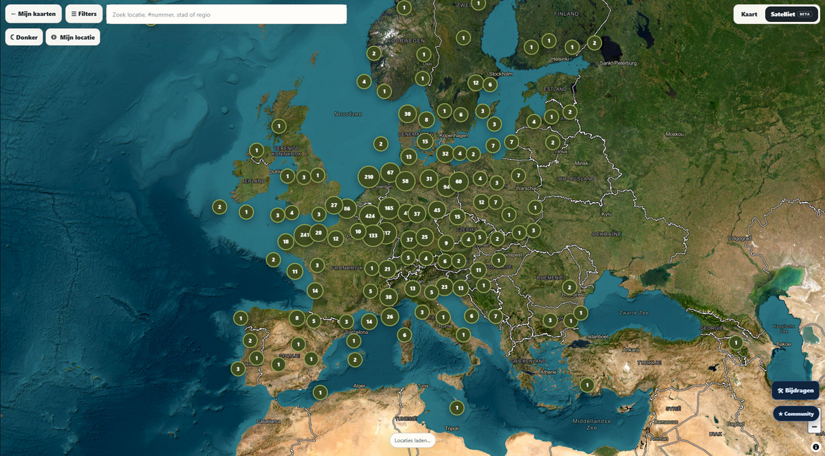 Bunker & WW2 Urbex Map - 12,000+ Locations