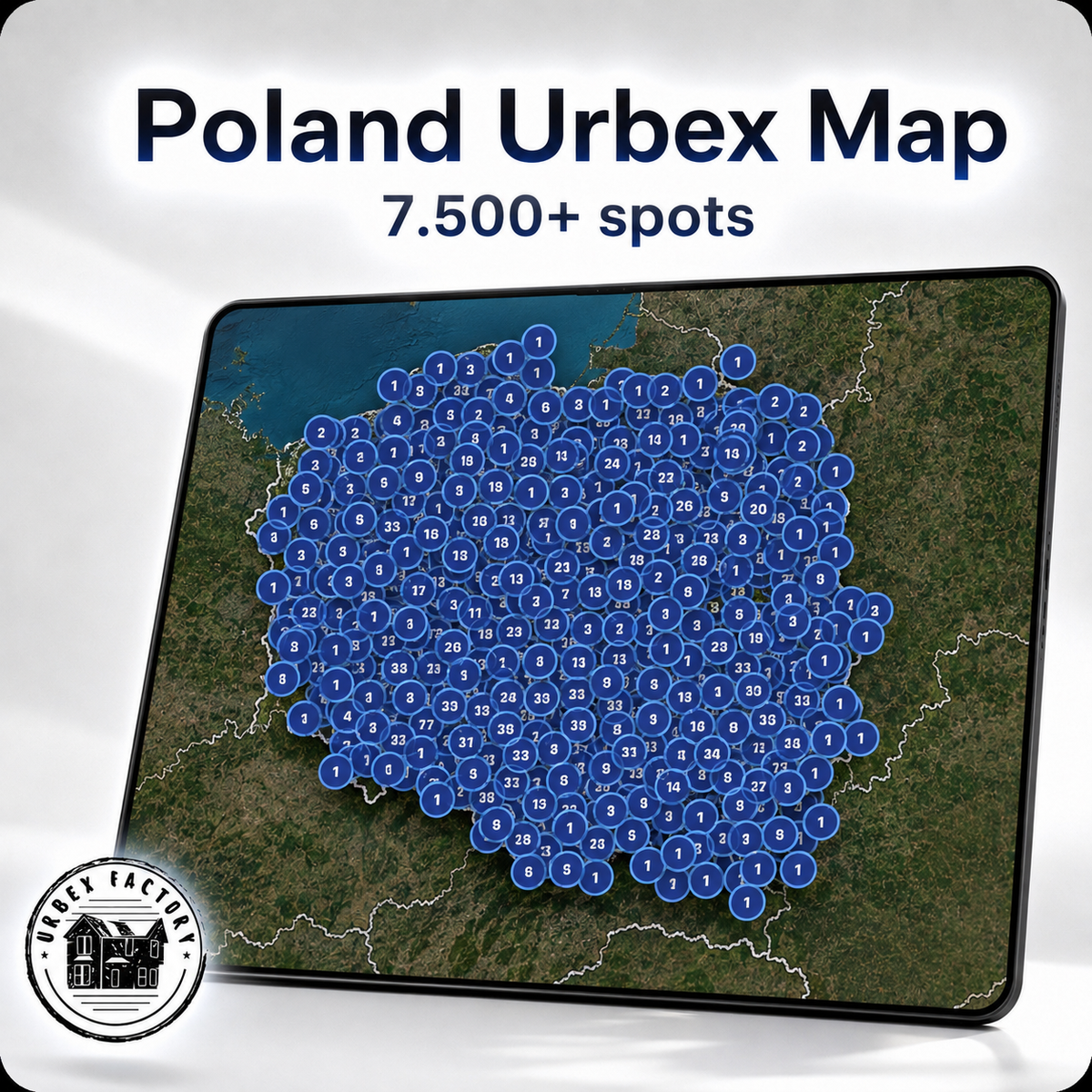 Poland Urbex Map - 4,500+ Locations